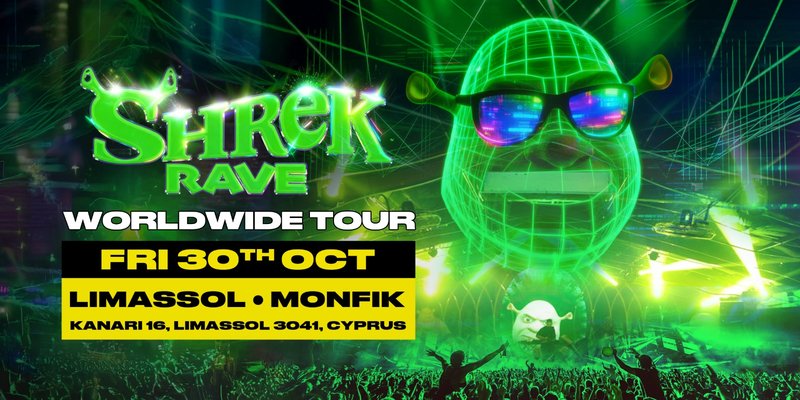 Shrek Rave is coming to Limassol!