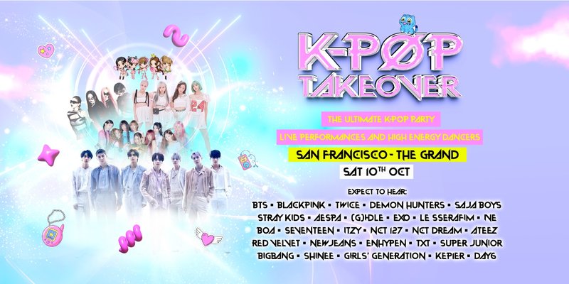 K Pop Takeover Returns To San Francisco!