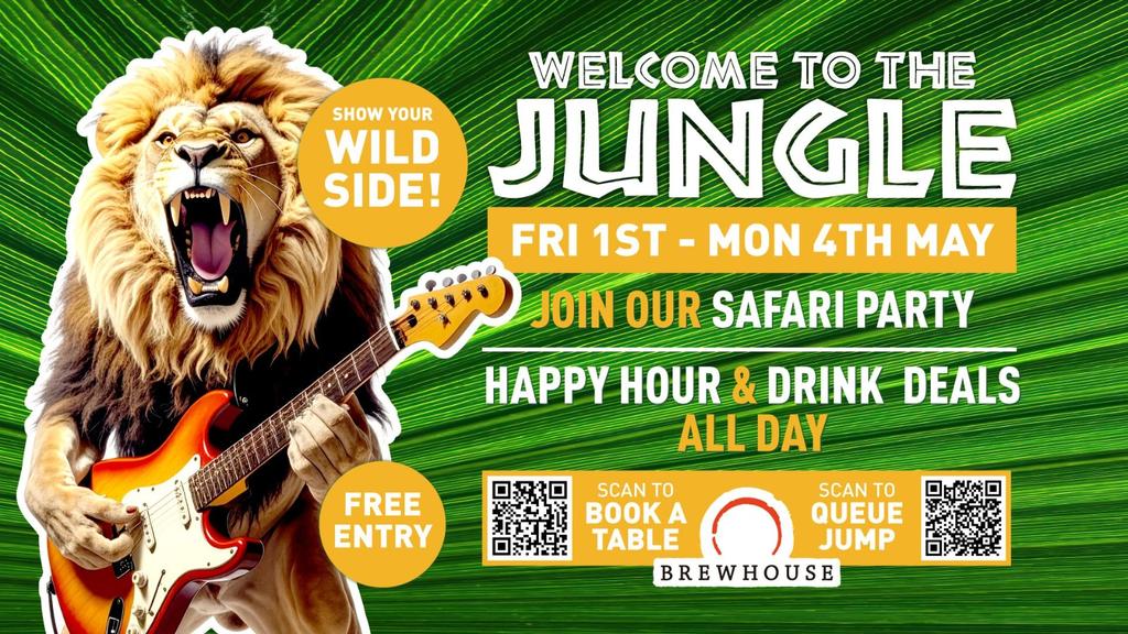 🌴JUNGLE PARTY WEEKEND🌴