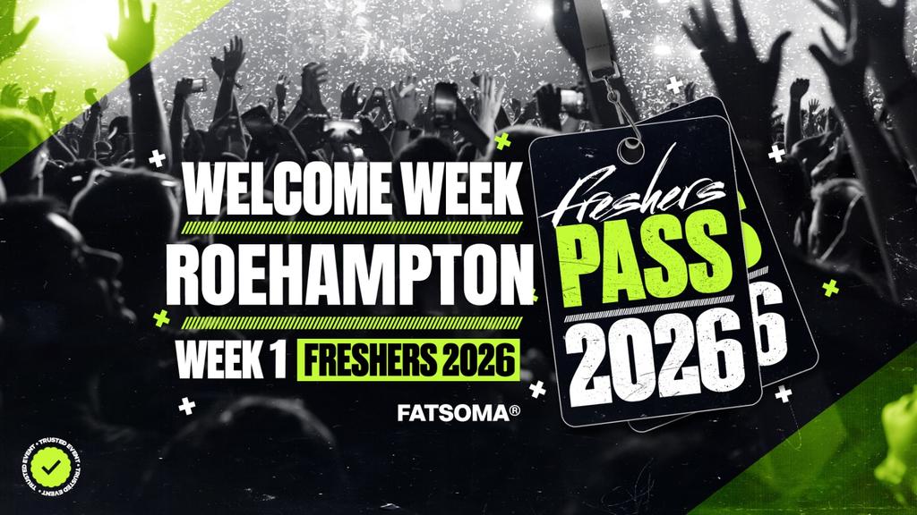 Roehampton University Freshers Pass 2026