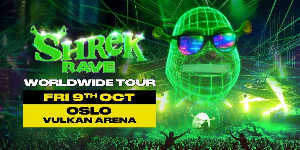 Shrek Rave Is Coming To Oslo!