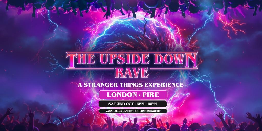 The Upside Down Rave Is Coming To London!