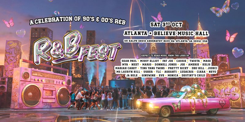 R&B Fest Is Coming To Atlanta!