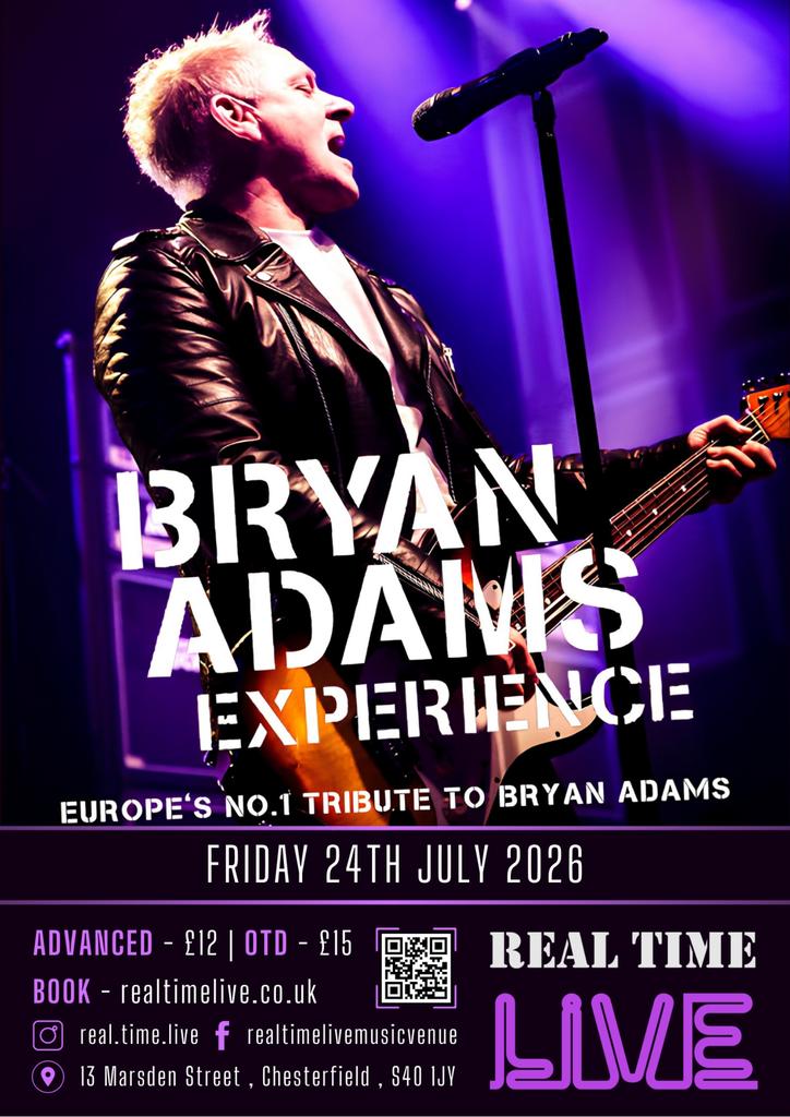 The Bryan Adams Experience (14+)