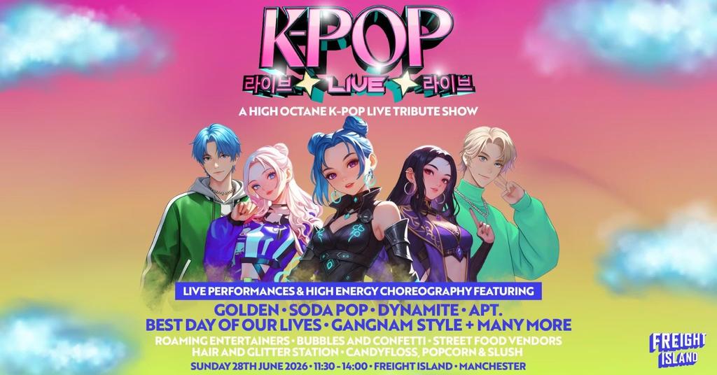 K-POP Live | Freight Island, Manchester tickets on Sunday 28 Jun K-POP Live | Freight Island, Manchester tickets on Sunday 28 Jun