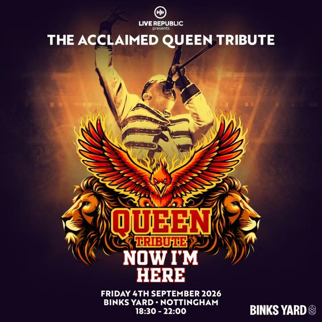 Queen Tribute | Now I'm Here | Binks Yard