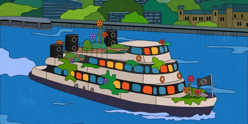 Lost Track of Time Boat Party