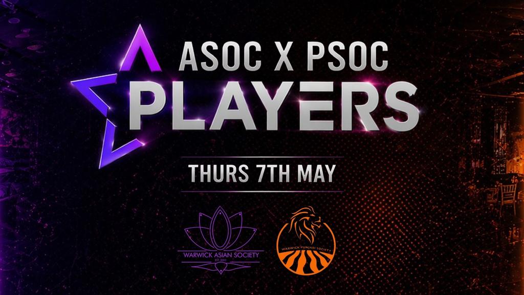 Warwick ASOC x PSOC: Club Night at Players Party Rooms
