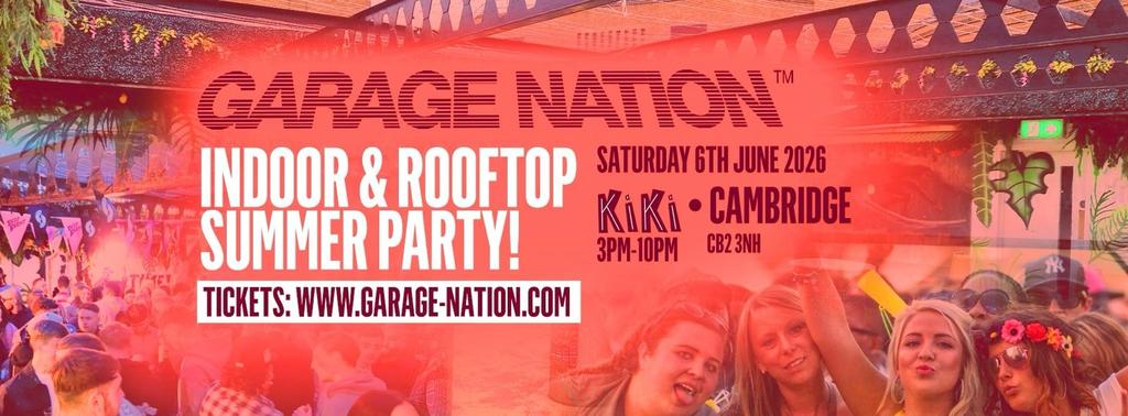 Garage Nation Cambridge Day Party
