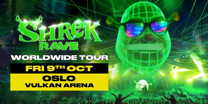 Shrek Rave Is Coming To Oslo!