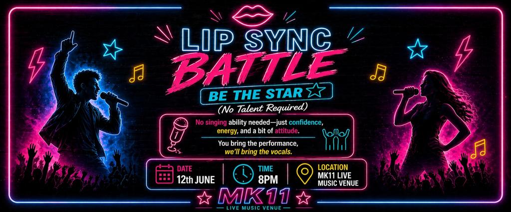 Lip Sync Battle (Free Entry)
