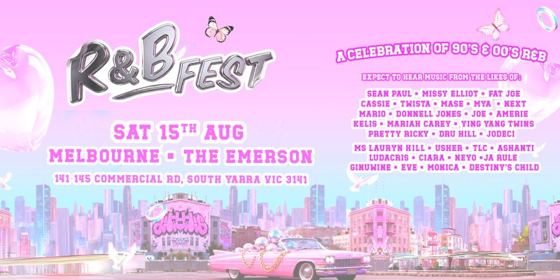 R&B Fest Is Coming To Melbourne!