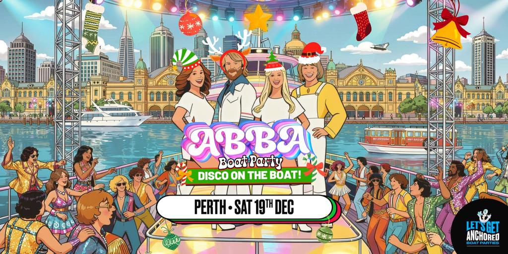 GIMME! GIMME! GIMME! ABBA Xmas Boat Party - Perth