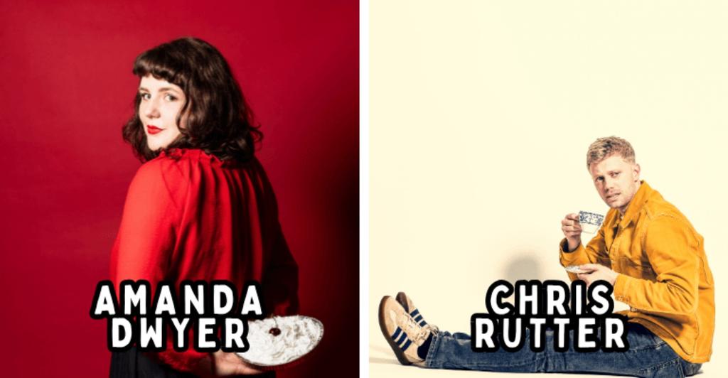 Amanda Dwyer / Chris Rutter: Double Fringe Preview