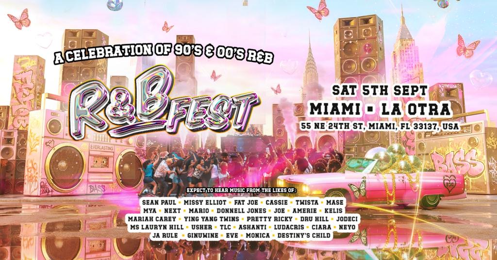 R&B Fest Is Coming To Miami!