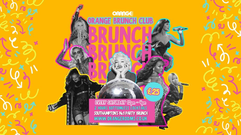 Orange Rooms Brunch Club 🧡 - Every Saturday!