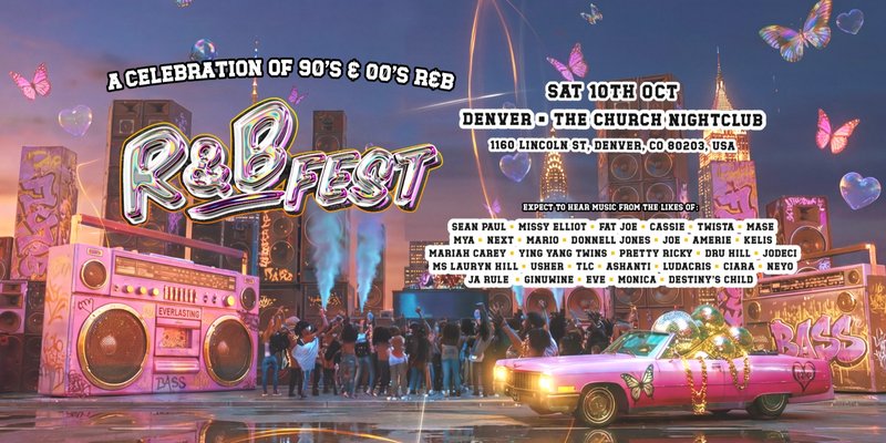 R&B Fest Returns To Denver!