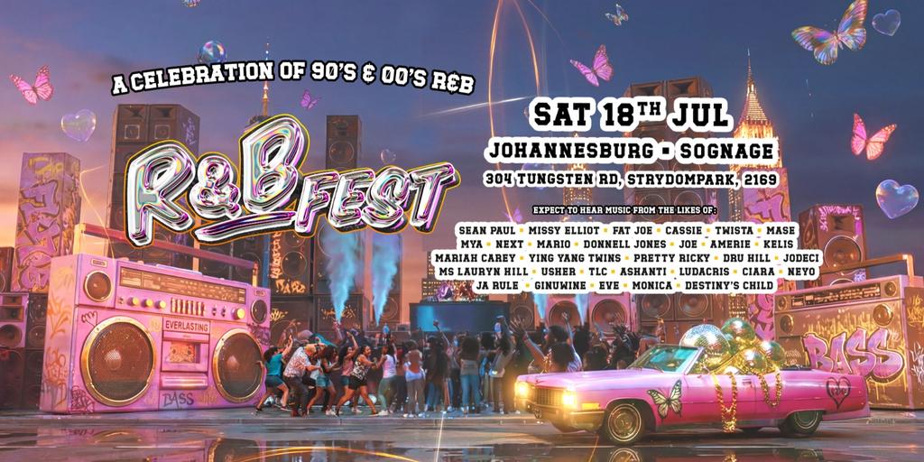 【R&B】Introducing BUD - Ballads & Funk R&B Fest Returns To Johannesburg! tickets on Saturday 18 Jul | R&B