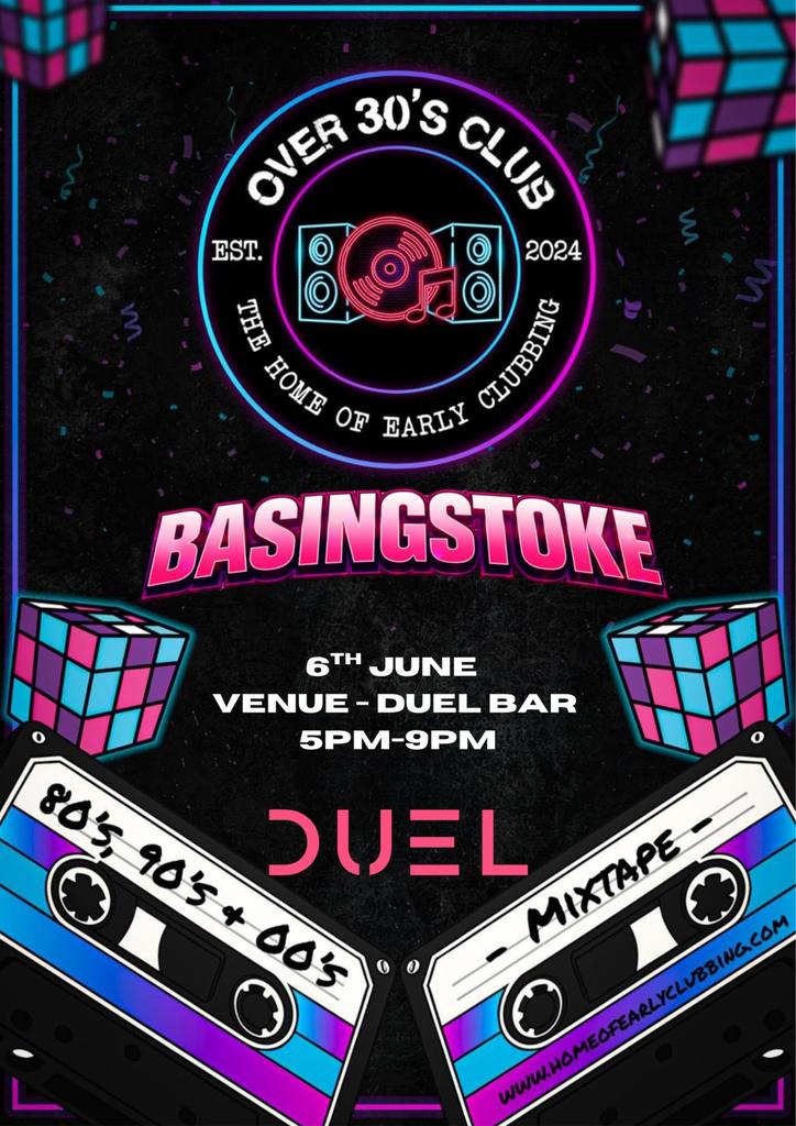 Over 30's Club Presents Daytime Disco: Basingstoke (Launch Party)