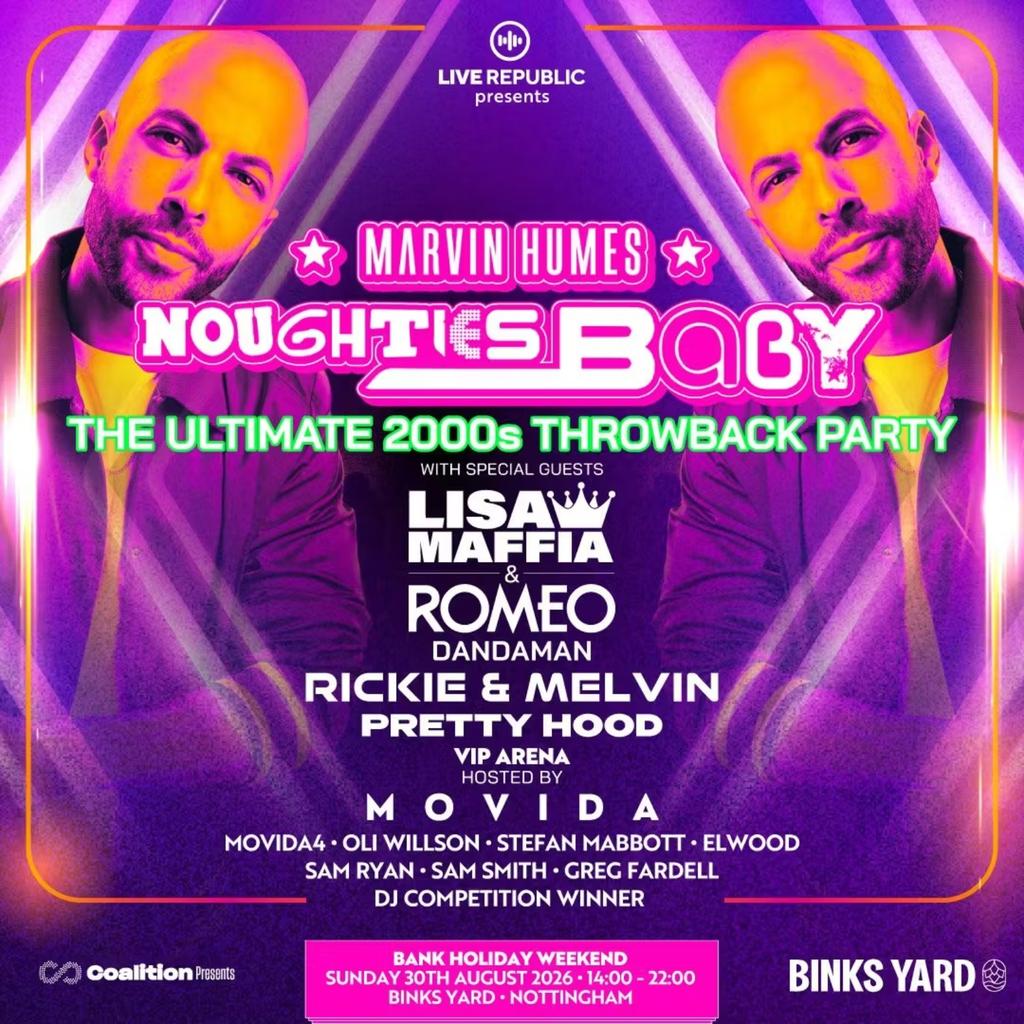 Marvin Humes Noughties Baby | Binks Yard