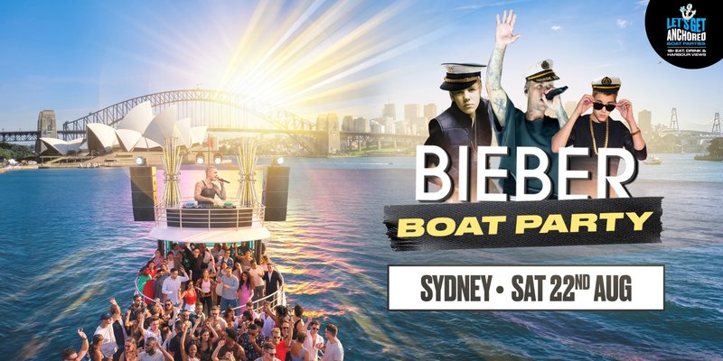 Justin Bieber Boat Party - Sydney