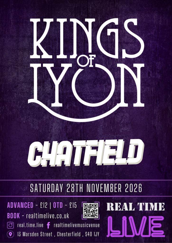 Kings of Lyon - Tribute to Kings of Leon + Chatfield