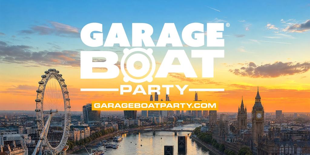 UK Garage London Summer Boat Party 2026!