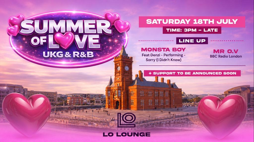 Summer Of Love UKG & R&B Summer Outdoor Day Party Cardiff