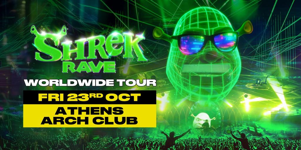 Shrek Rave Is Coming To Athens!