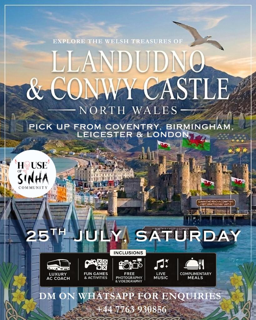 🏔️ LLANDUDNO & CONWY CASTLE 🏰✨
