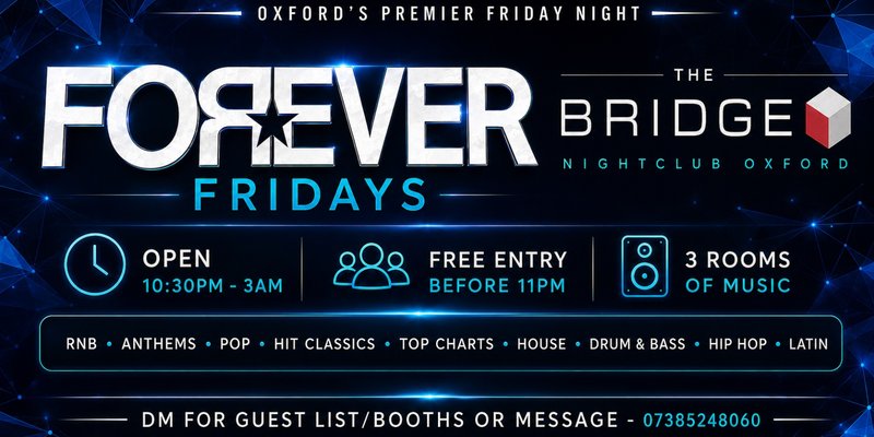 Forever Fridays at Bridge nightclub