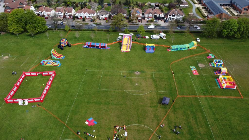 Inflatable Fun Day at The Friars Aylesford Priory