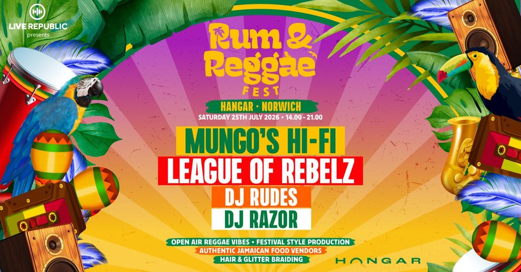 Rum & Reggae Fest | The Hangar, Norwich