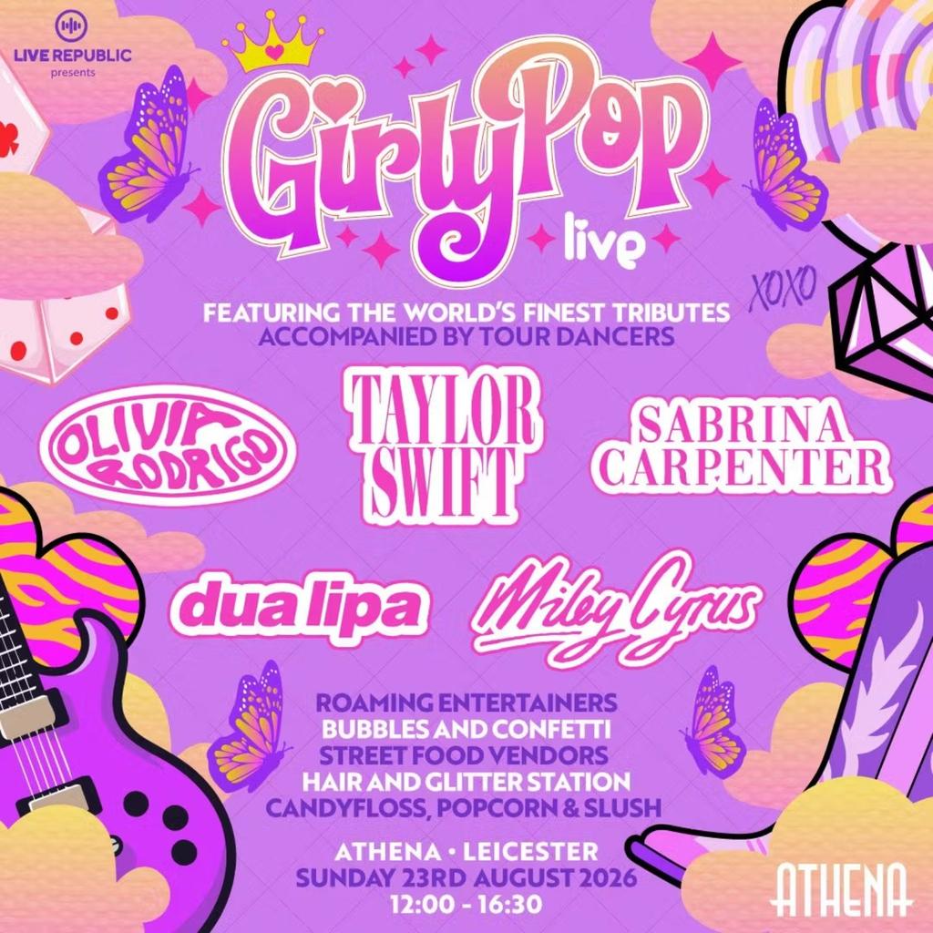 GirlyPop Live | Athena, Leicester