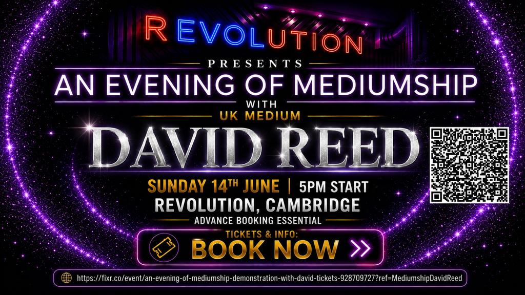 An Evening of Mediumship Demonstration with David Reed