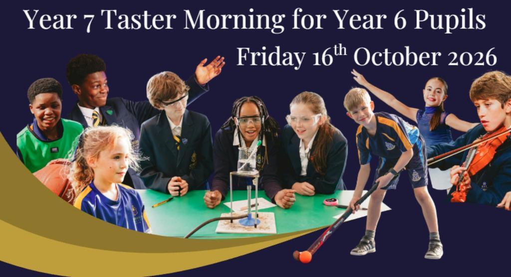 St Bede's College Year 7 Taster Day - 16th October 2026 (Open Event)