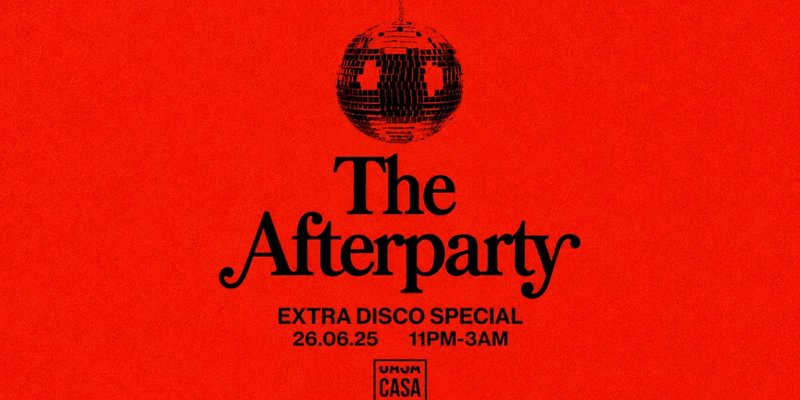 CASA: 'THE AFTERPARTY' // FRIDAY AT THE SOCIAL CLUB // SPRING SUMMER 2026