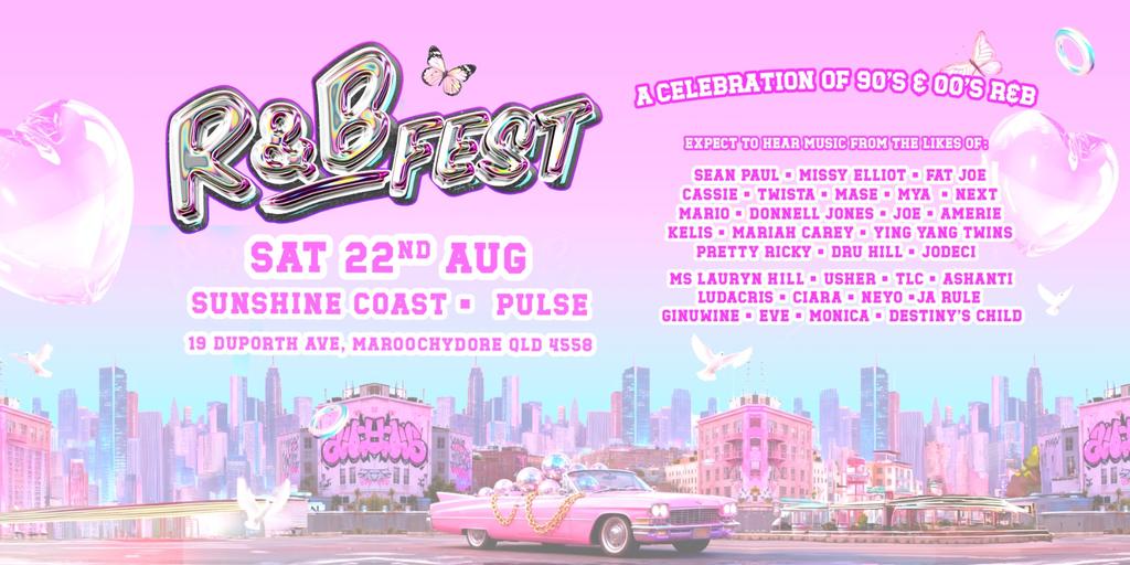 R&B Fest Is Coming To Sunshine Coast!