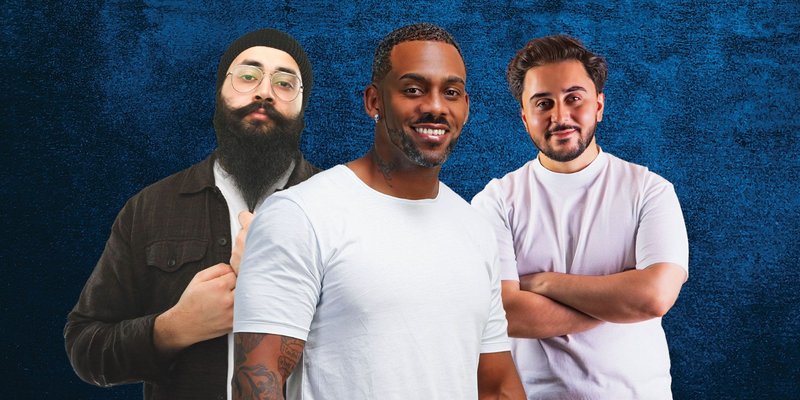 Triple Threat: Preet Singh, Muhsin Yesilada & Richard Blackwood - Birmingham
