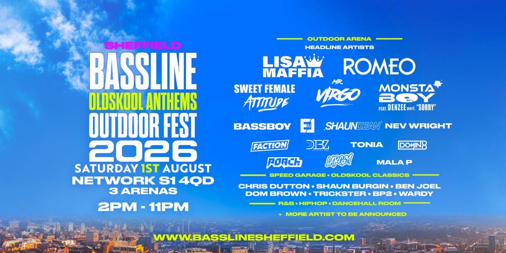 Bassline Oldskool Anthems Outdoor Fest