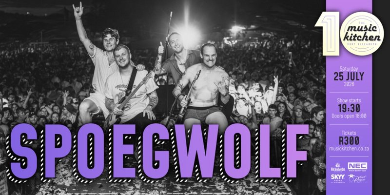 SPOEGWOLF live at The Music Kitchen Sat 25th July