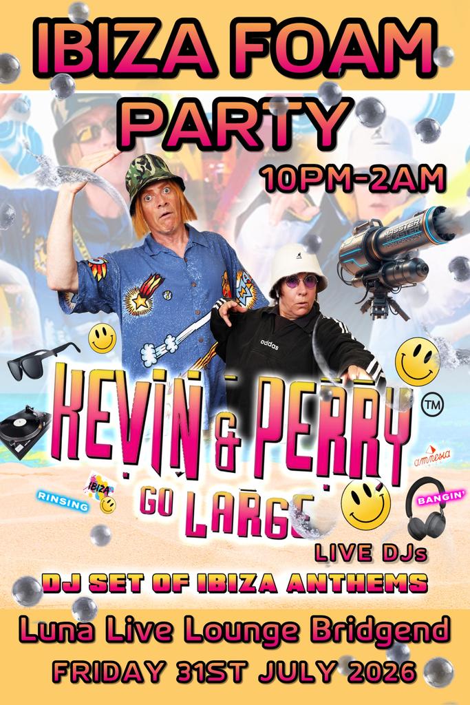 Ibiza Foam Party Ft. Kevin & Perry Official