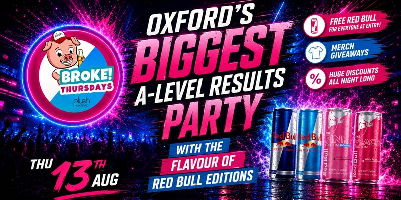PLUSH X RED BULL: A Level Results Special