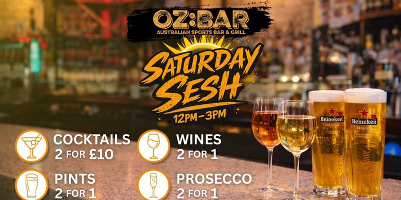 SATURDAY SESH | OZ:BAR