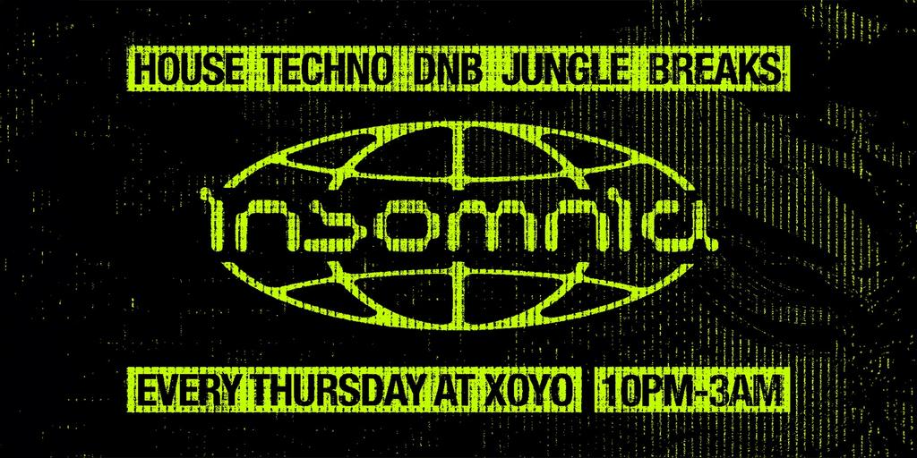 Insomnia London: House, Techno, Drum n Bass, Jungle, Breaks