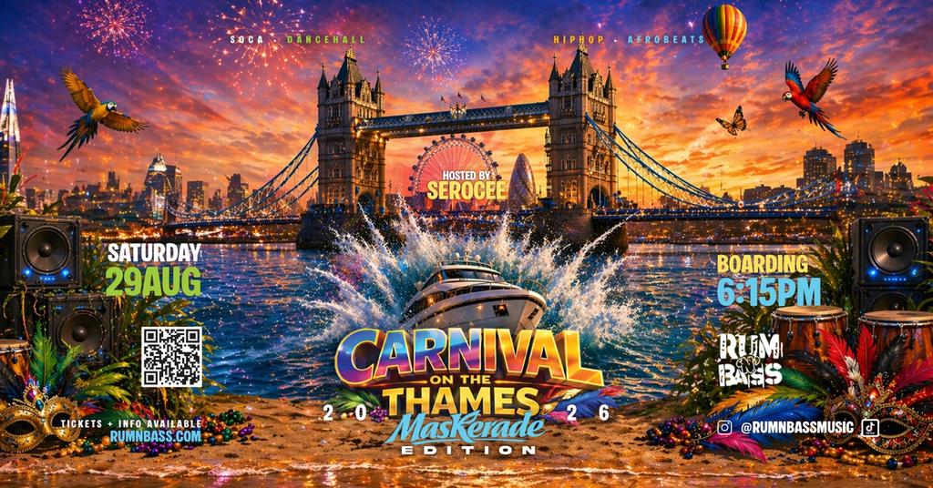 Rum 'N' Bass Carnival on the Thames MasKerade Edition