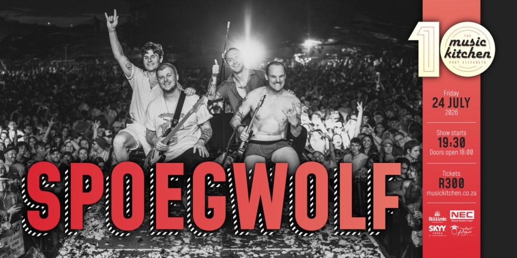 SPOEGWOLF live at The Music Kitchen Fri 24th Jul 2026