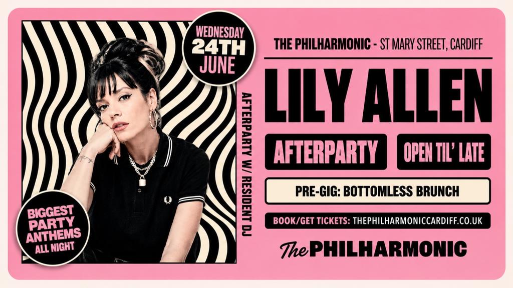 LILY ALLEN AFTERPARTY