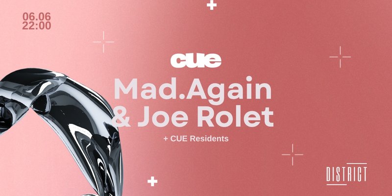 CUE w. Mad.Again & Joe Rolét