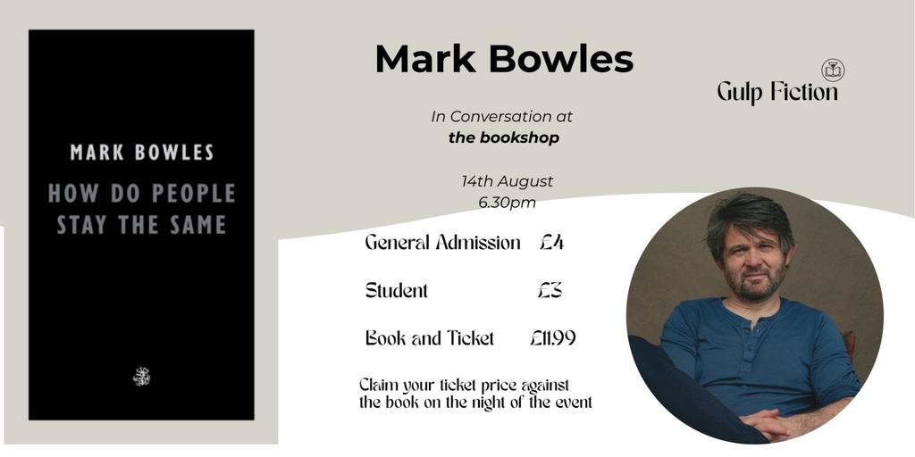 Mark Bowles - How Do People Stay the Same